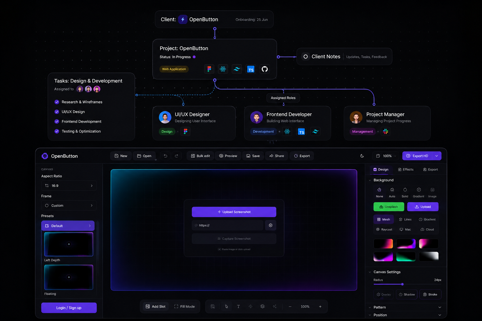 OpenButton Preview